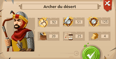 Archer du désert Archer du désert