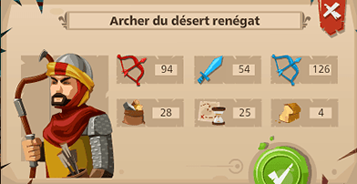 Archer du dsert rengat